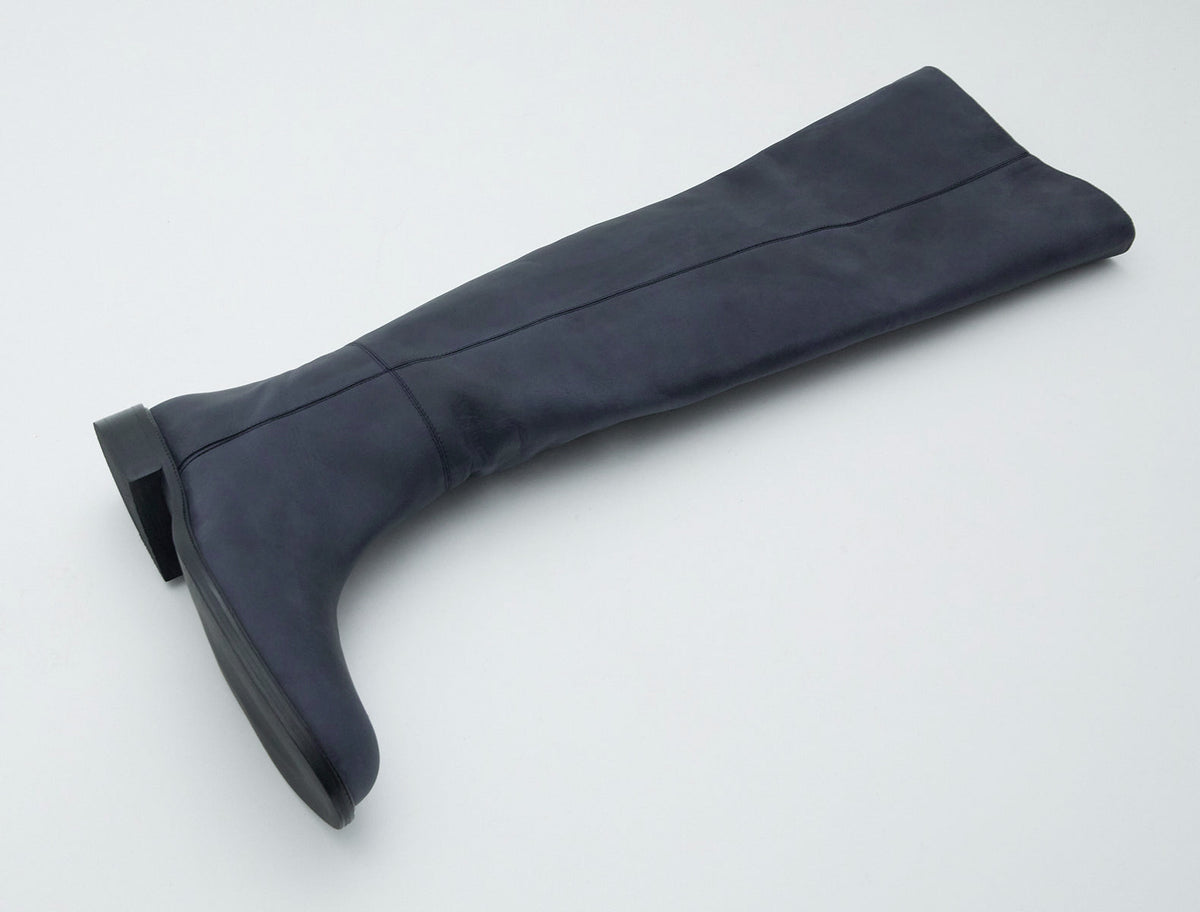 Sol riding style boot high shaft blue