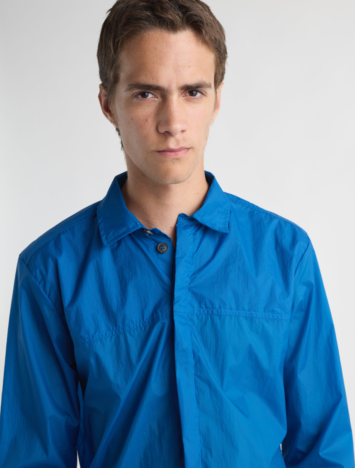 Meltuit b nylon shirt blue