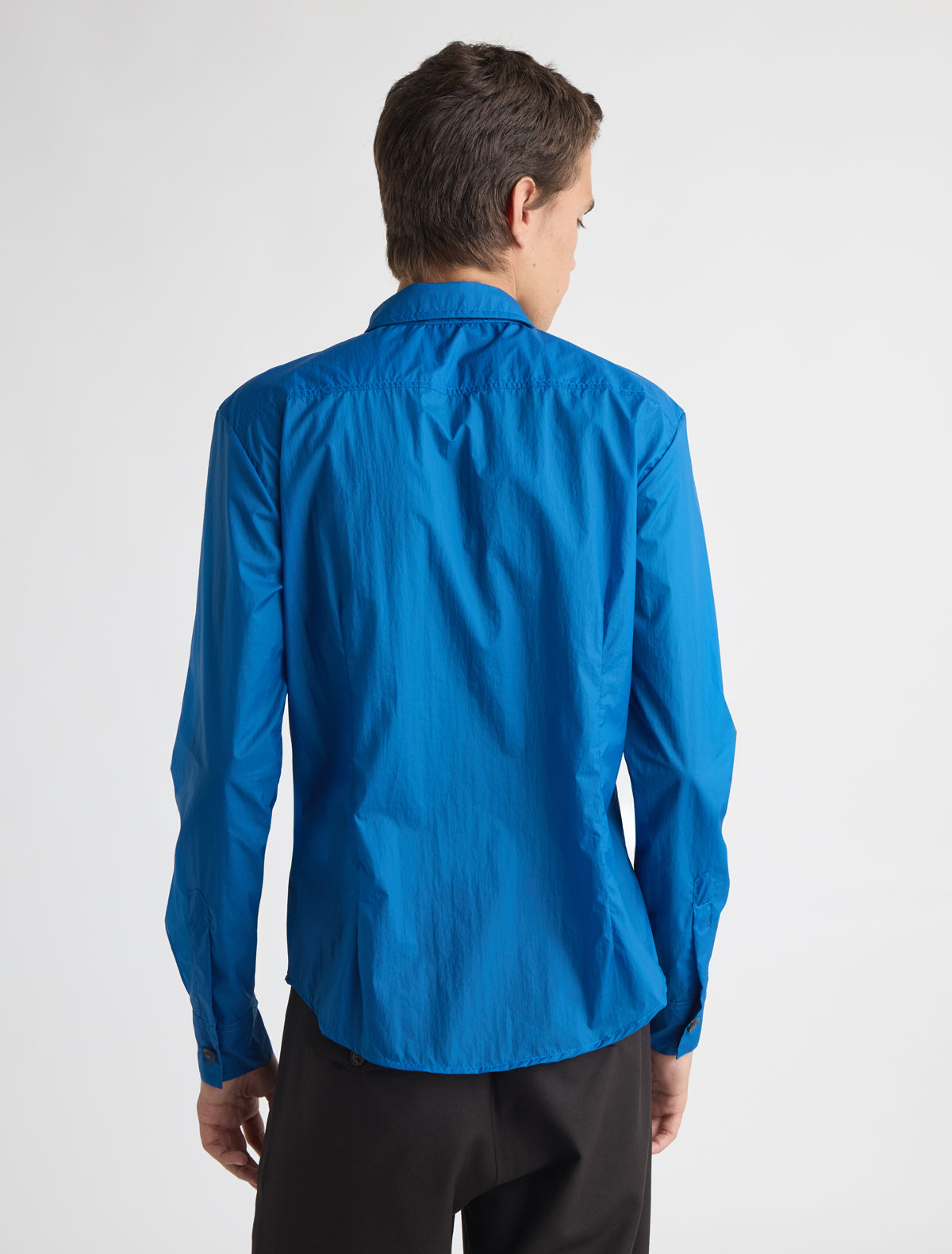 Meltuit b nylon shirt blue