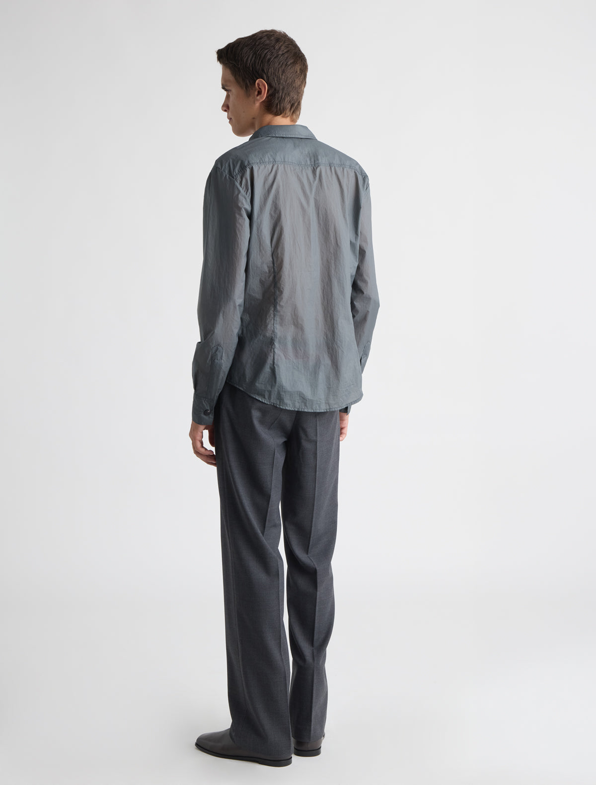 Meltuit b nylon shirt grey