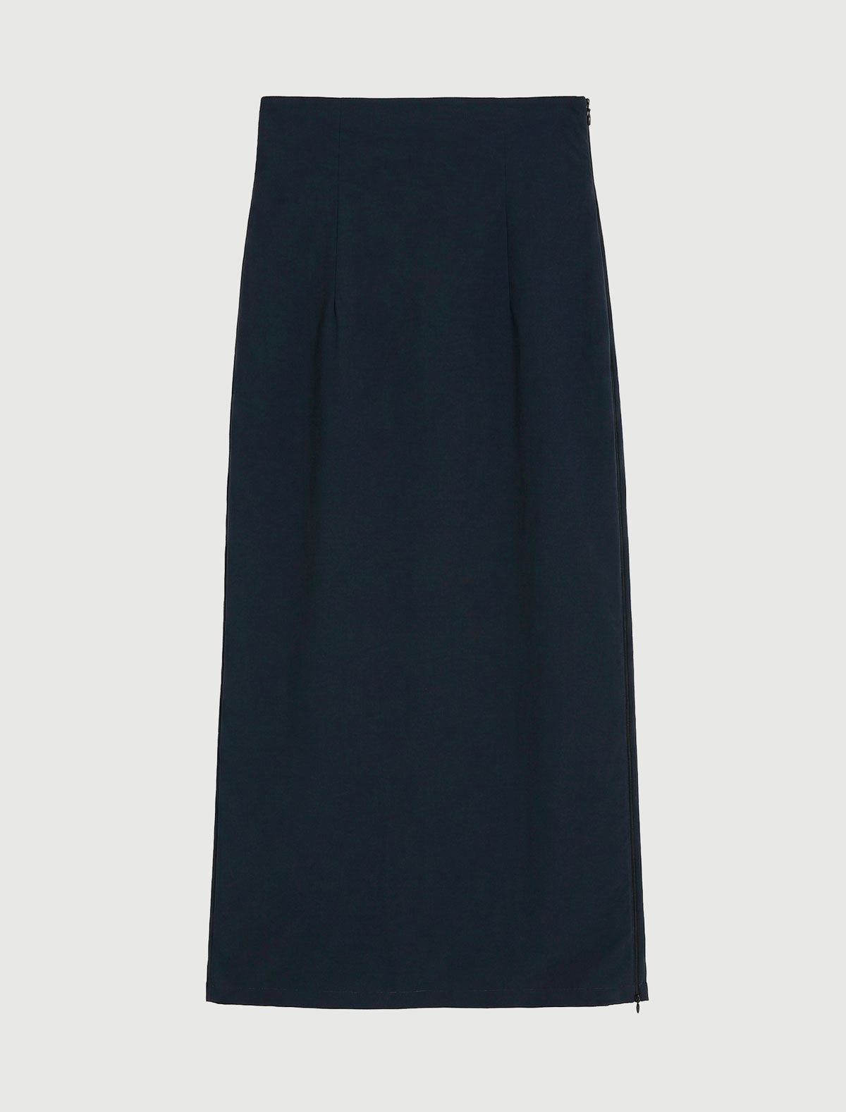 Fosca high waisted long nylon skirt