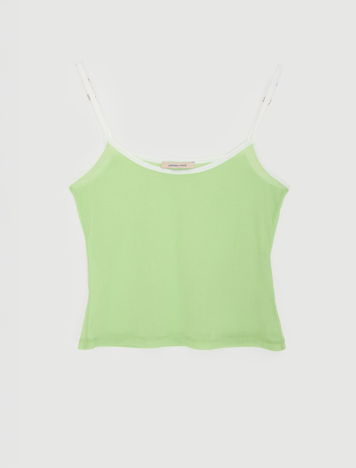 Nasem strappy top lingerie details green