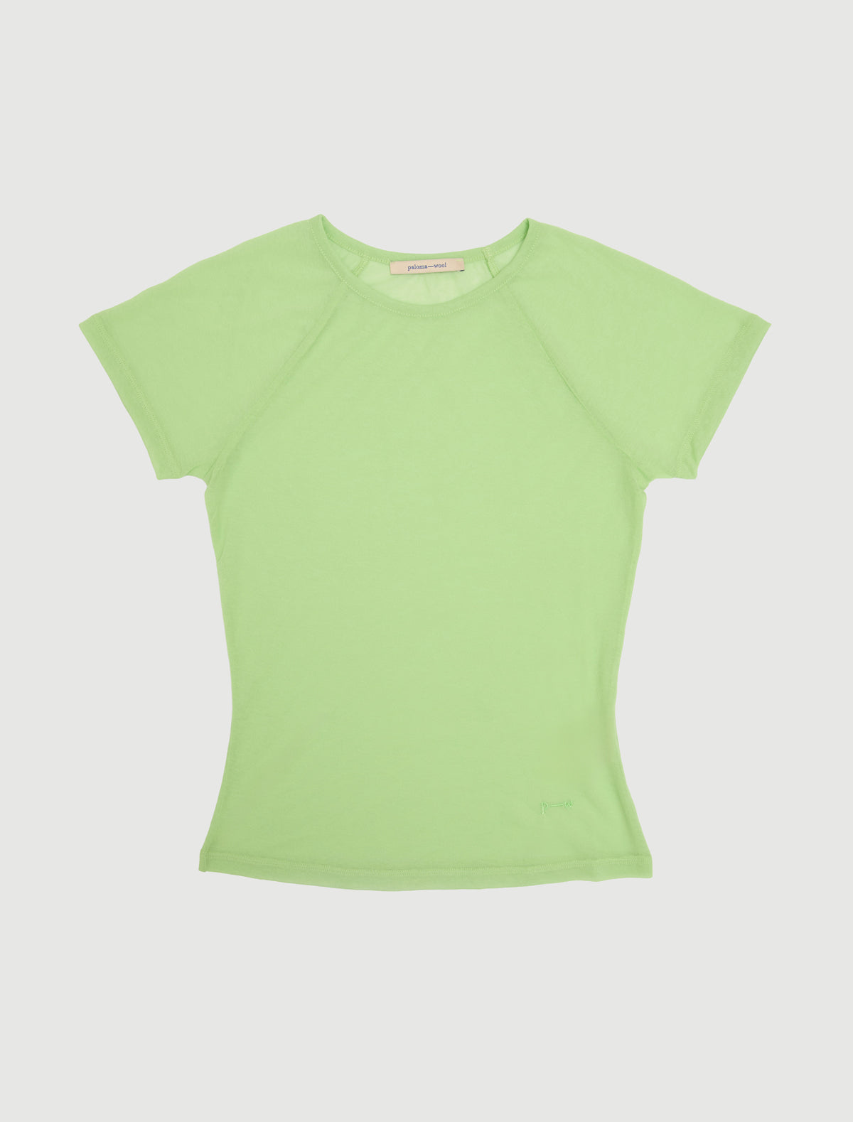 Omu delicate sheer top embroidery kiwi