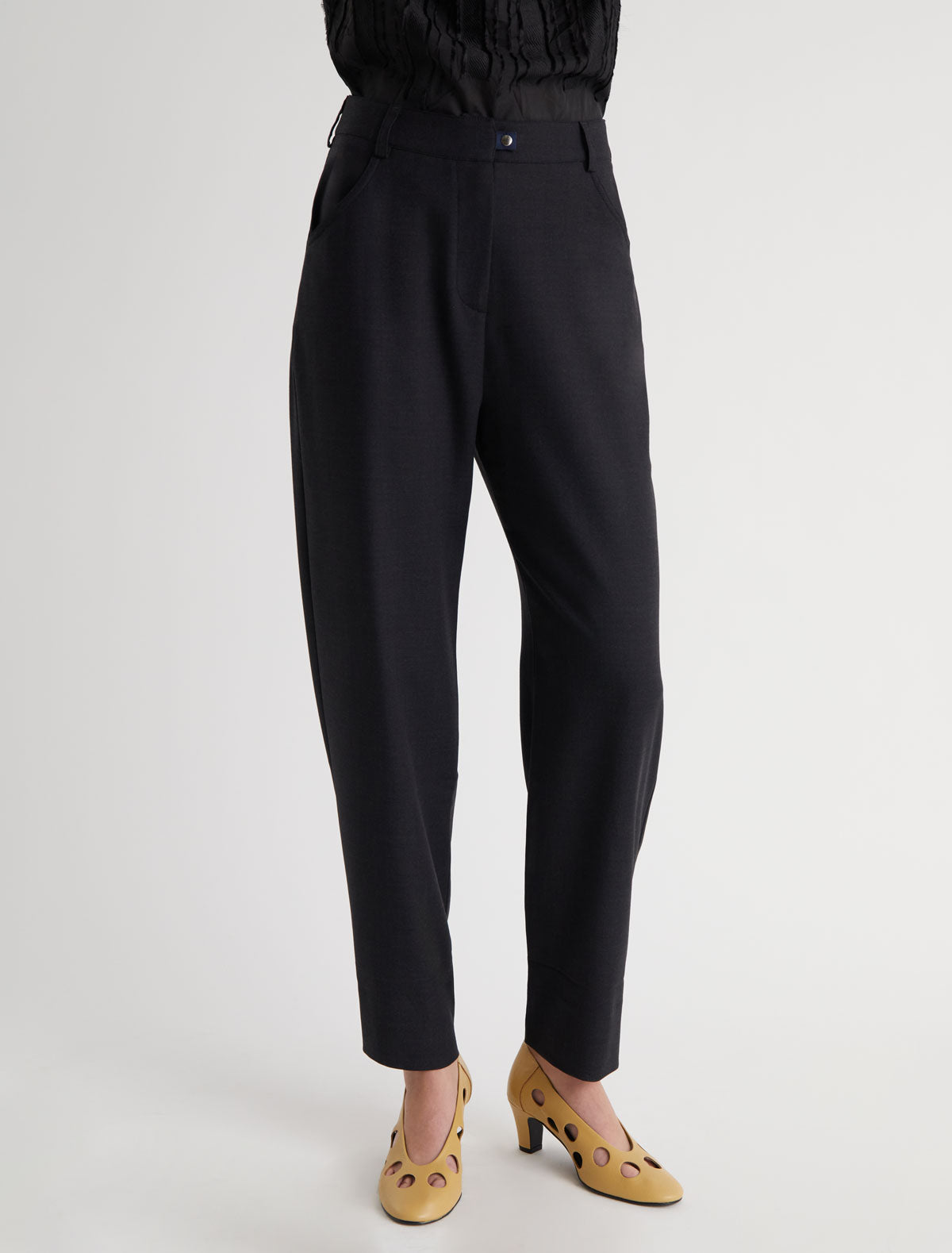 Matilda wide leg tailored suit trousers