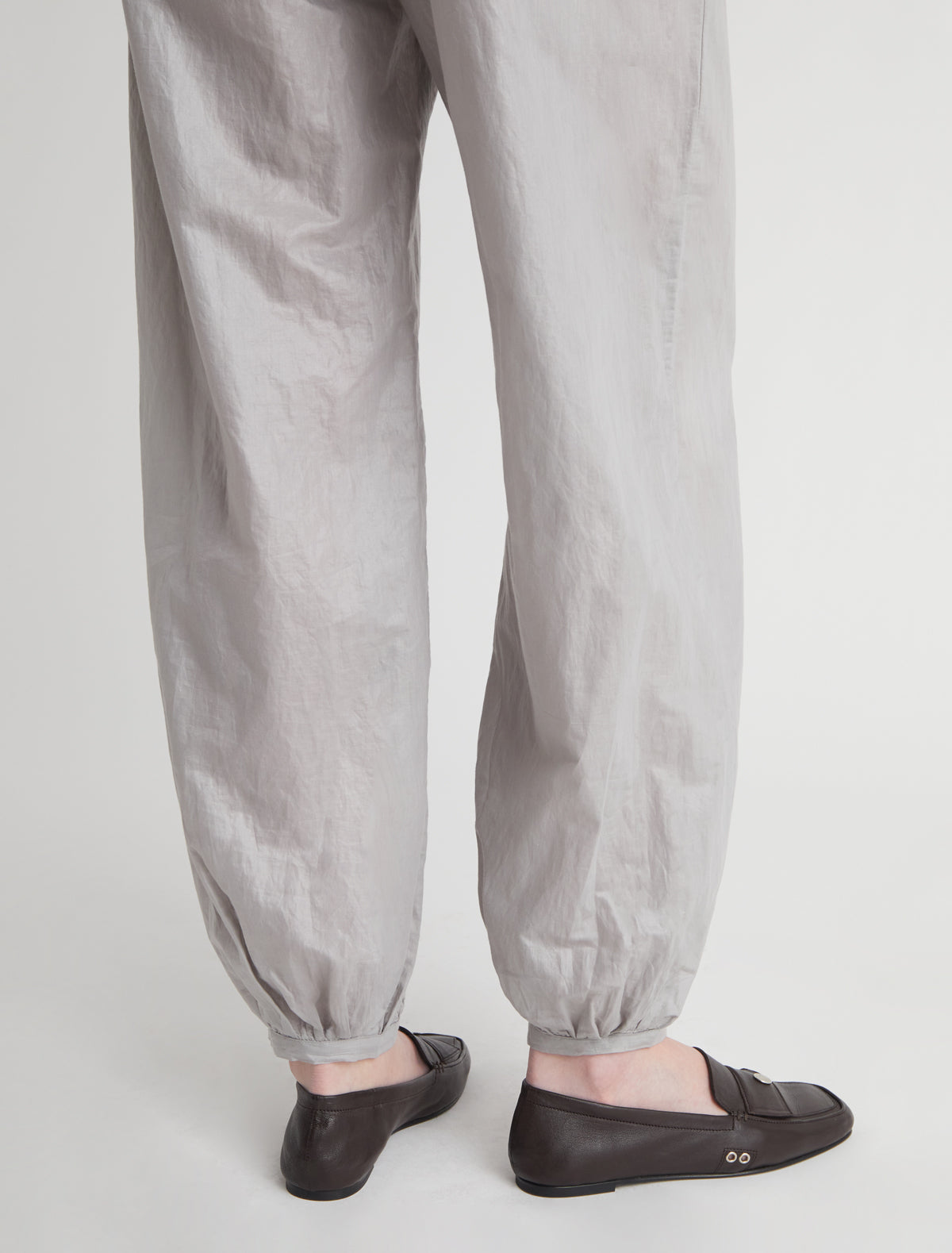 Micaela pockets lined leather loafer pocket detail vamp brown