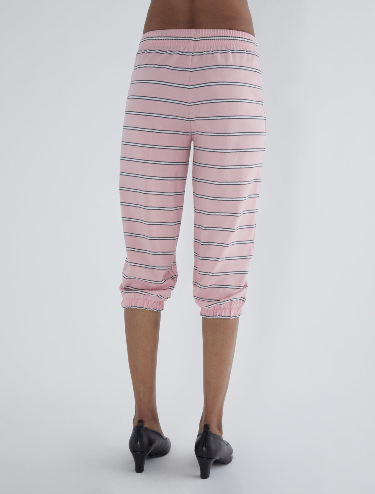 Mauri cotton pique capri sweatpants