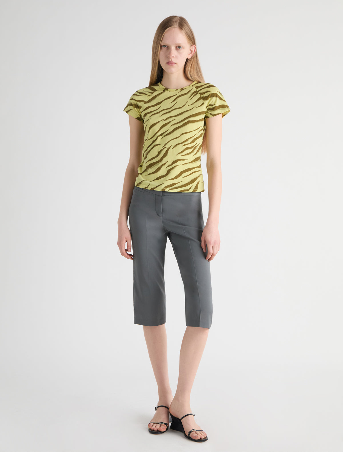 Nova short sleeve raglan t shirt zebra print