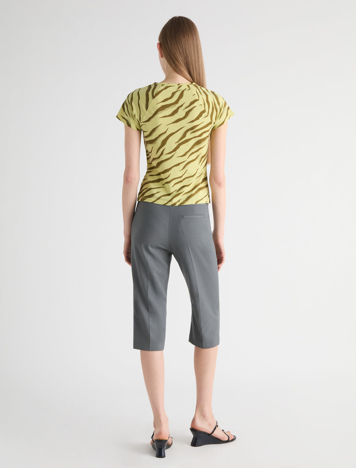 Nova short sleeve raglan t shirt zebra print