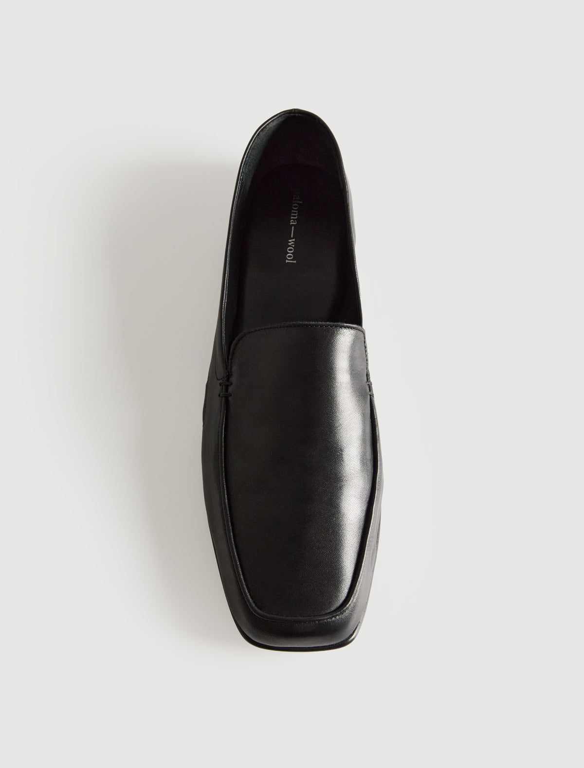 Micaela b mens leather loafer newblack