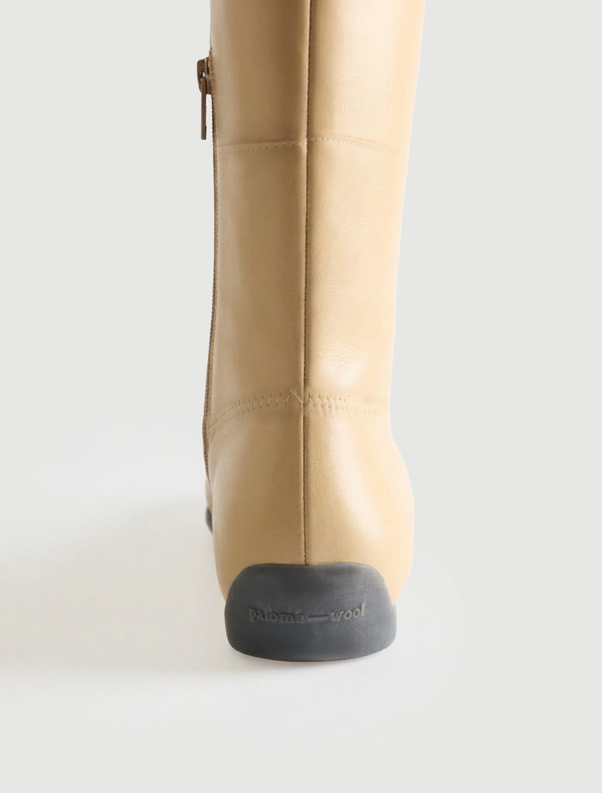 Tall miles water shoe inspired boot miles sneakers ventilation eyelets beige