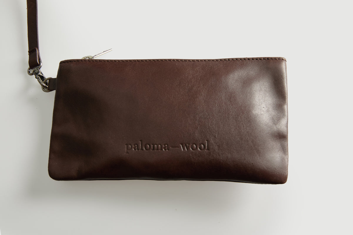 Mini campnou leather bag brown