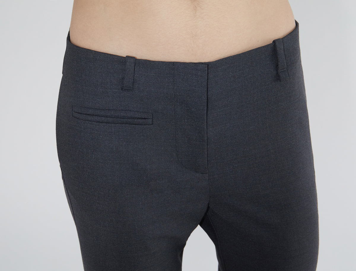 Muir straight suit trousers welt pocket