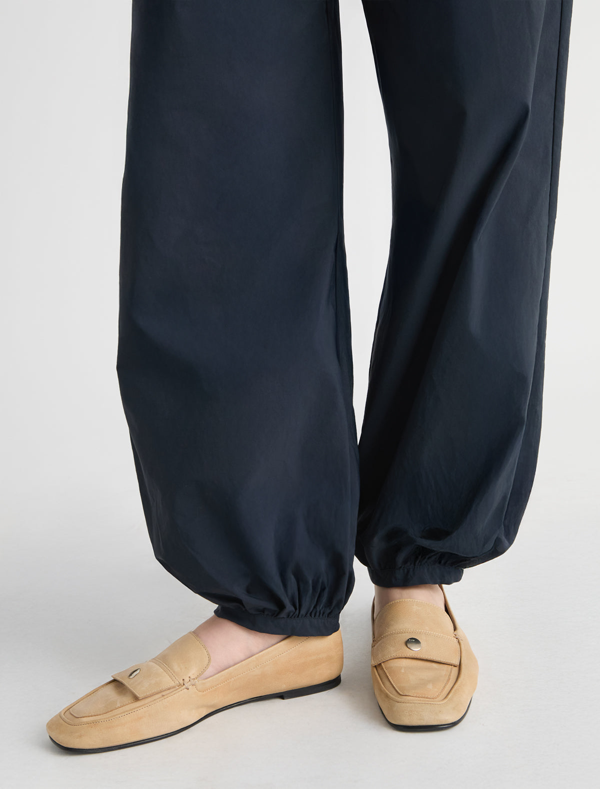 Boza balloon style pants nylon navy